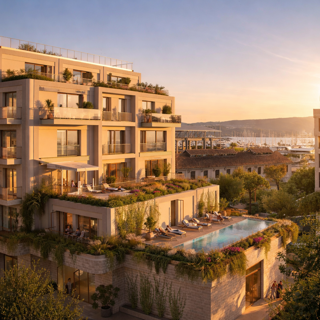 Апартаменты в Тивате, Черногория, 46.5 м² - фото 5
