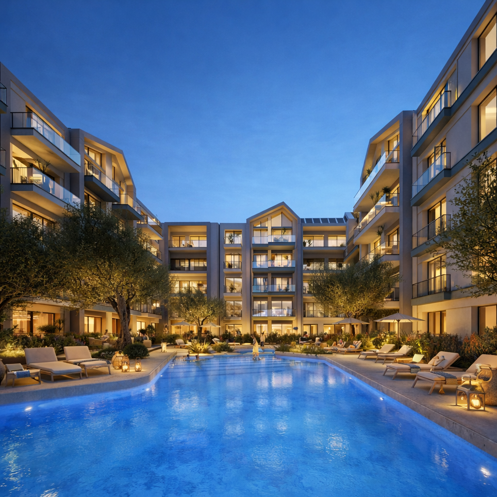 Апартаменты в Тивате, Черногория, 46.5 м² - фото 7