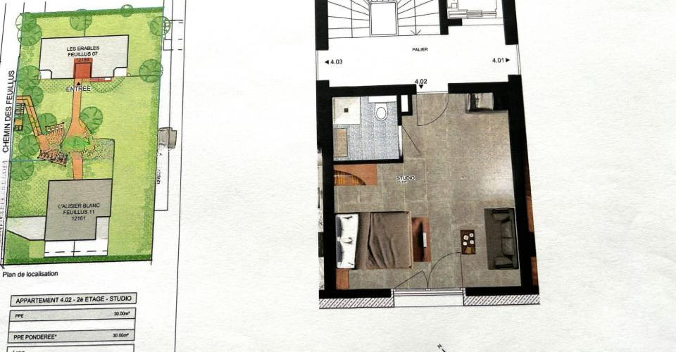 Квартира в Женеве, Швейцария, 30 м² - фото 1