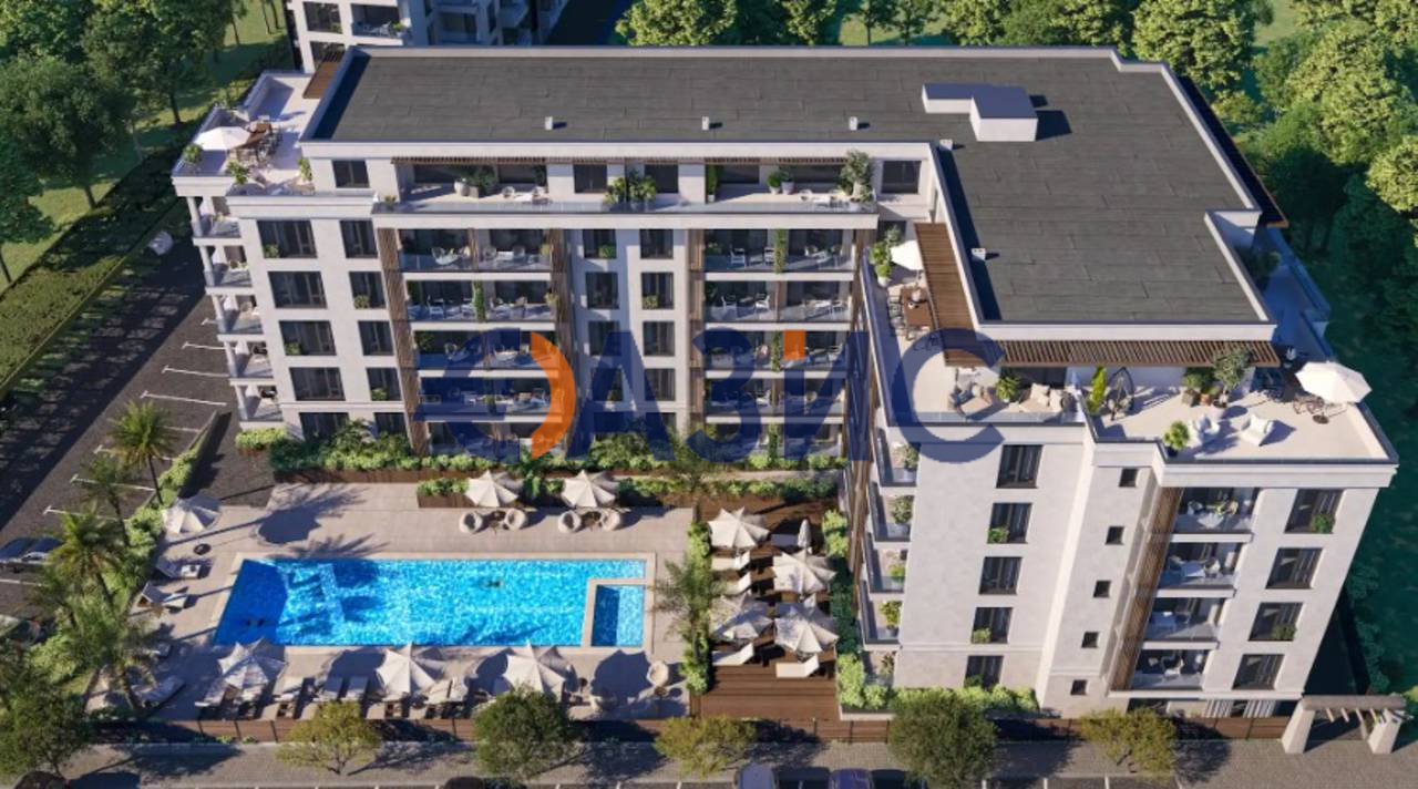 Апартаменты в Несебре, Болгария, 62.8 м² - фото 1