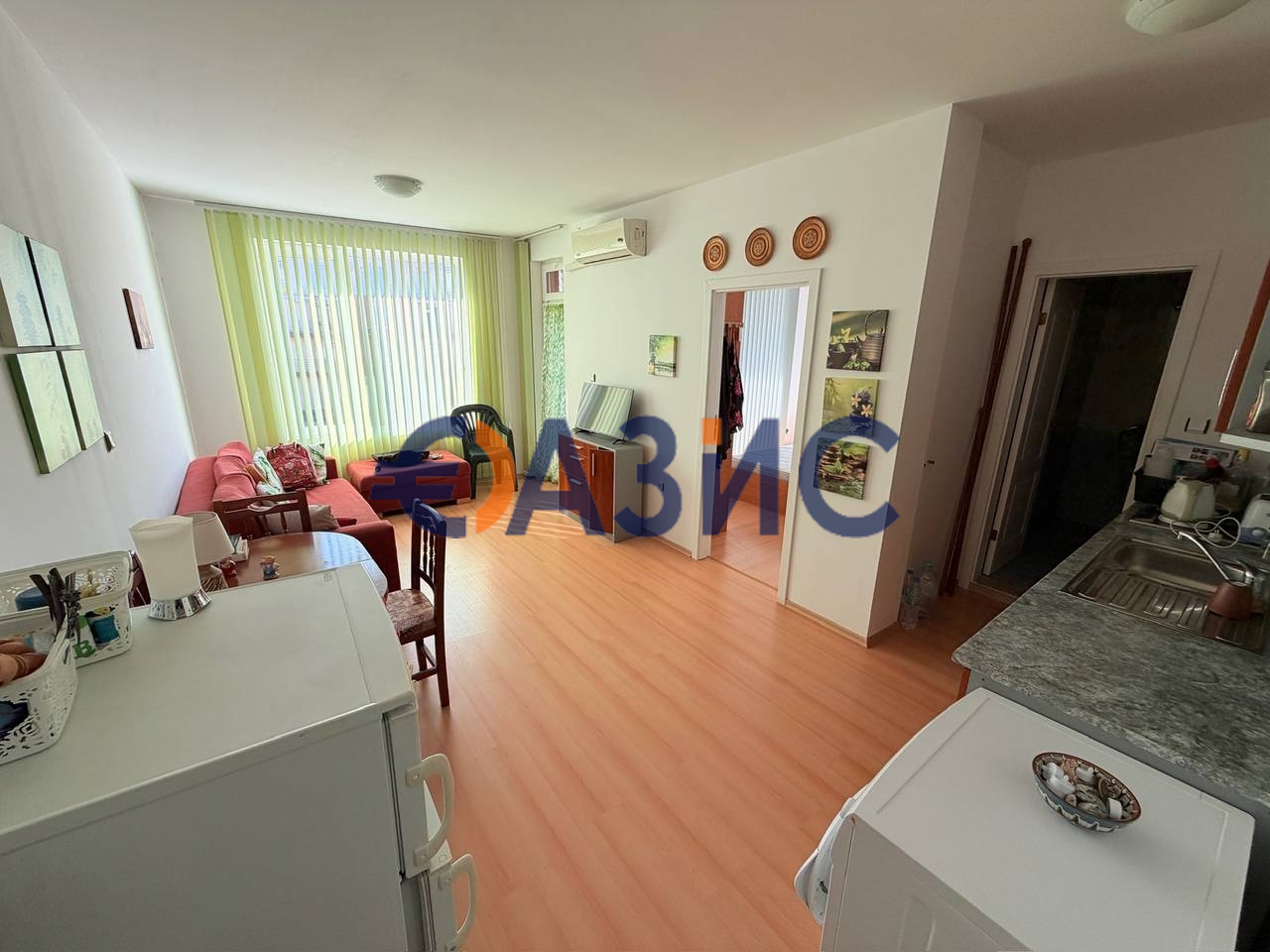 Апартаменты на Солнечном берегу, Болгария, 47.8 м² - фото 1