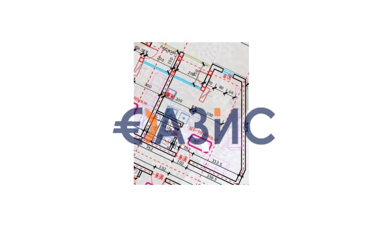 Апартаменты на Солнечном берегу, Болгария, 48 м² - фото 6