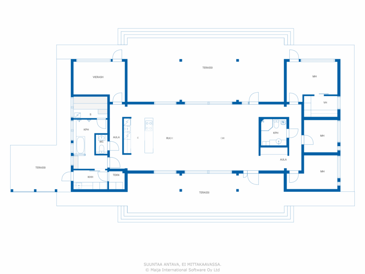 Вилла в Пуумала, Финляндия, 178 м² - фото 2