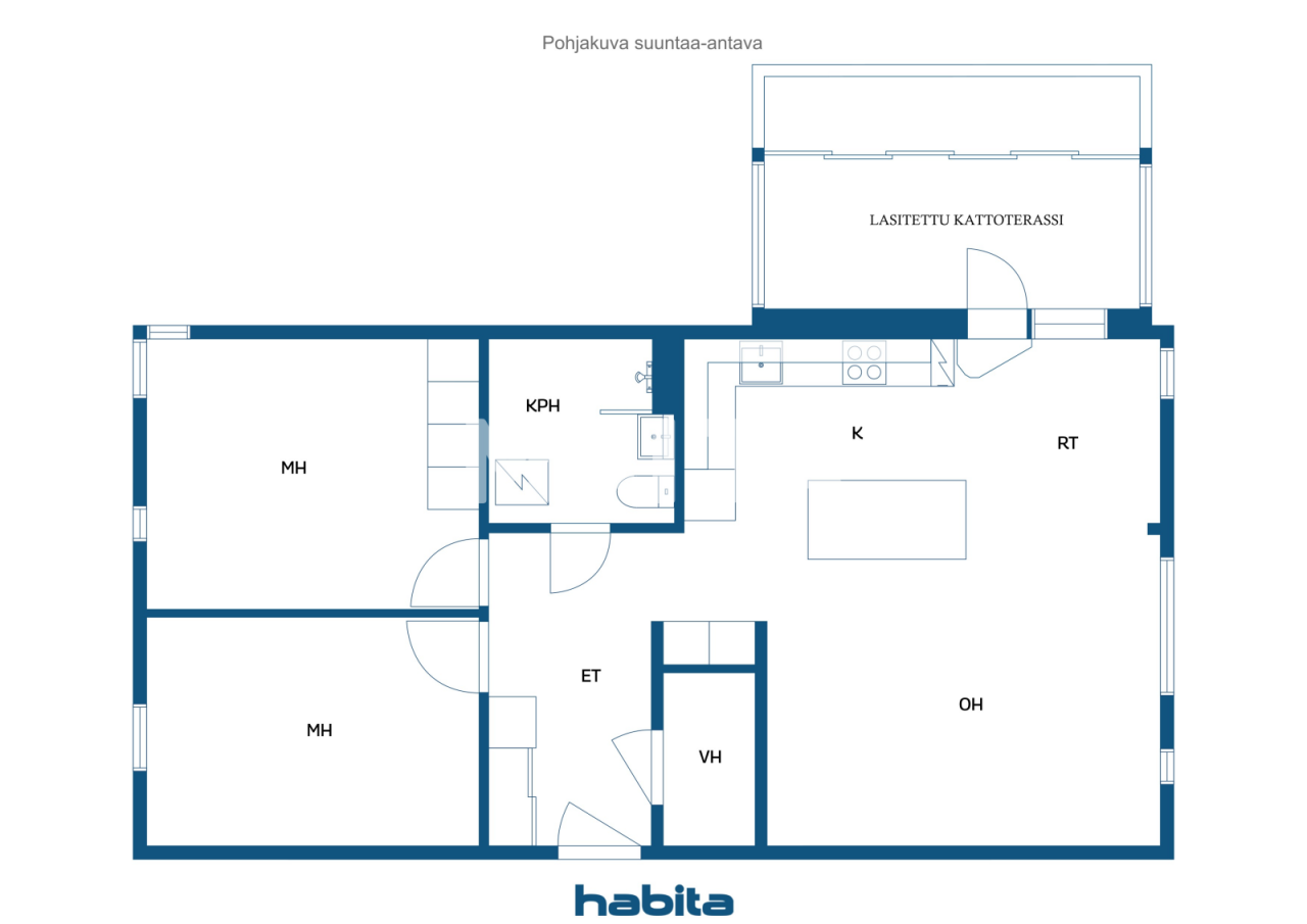 Апартаменты в Вантаа, Финляндия, 72 м² - фото 2