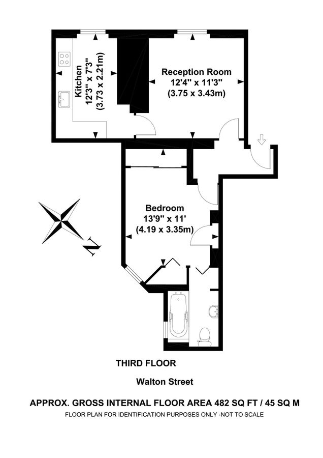 Квартира в Лондоне, Великобритания, 45 м² - фото 6