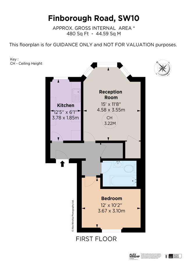 Квартира в Лондоне, Великобритания, 45 м² - фото 6