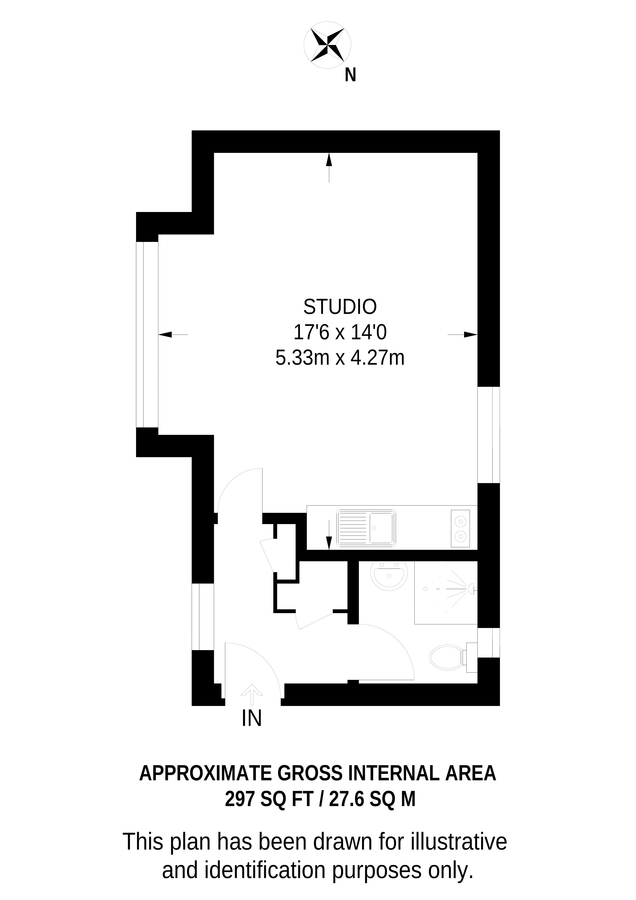 Квартира в Лондоне, Великобритания, 28 м² - фото 8