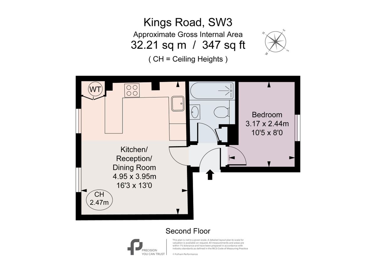 Квартира в Лондоне, Великобритания, 32 м² - фото 9