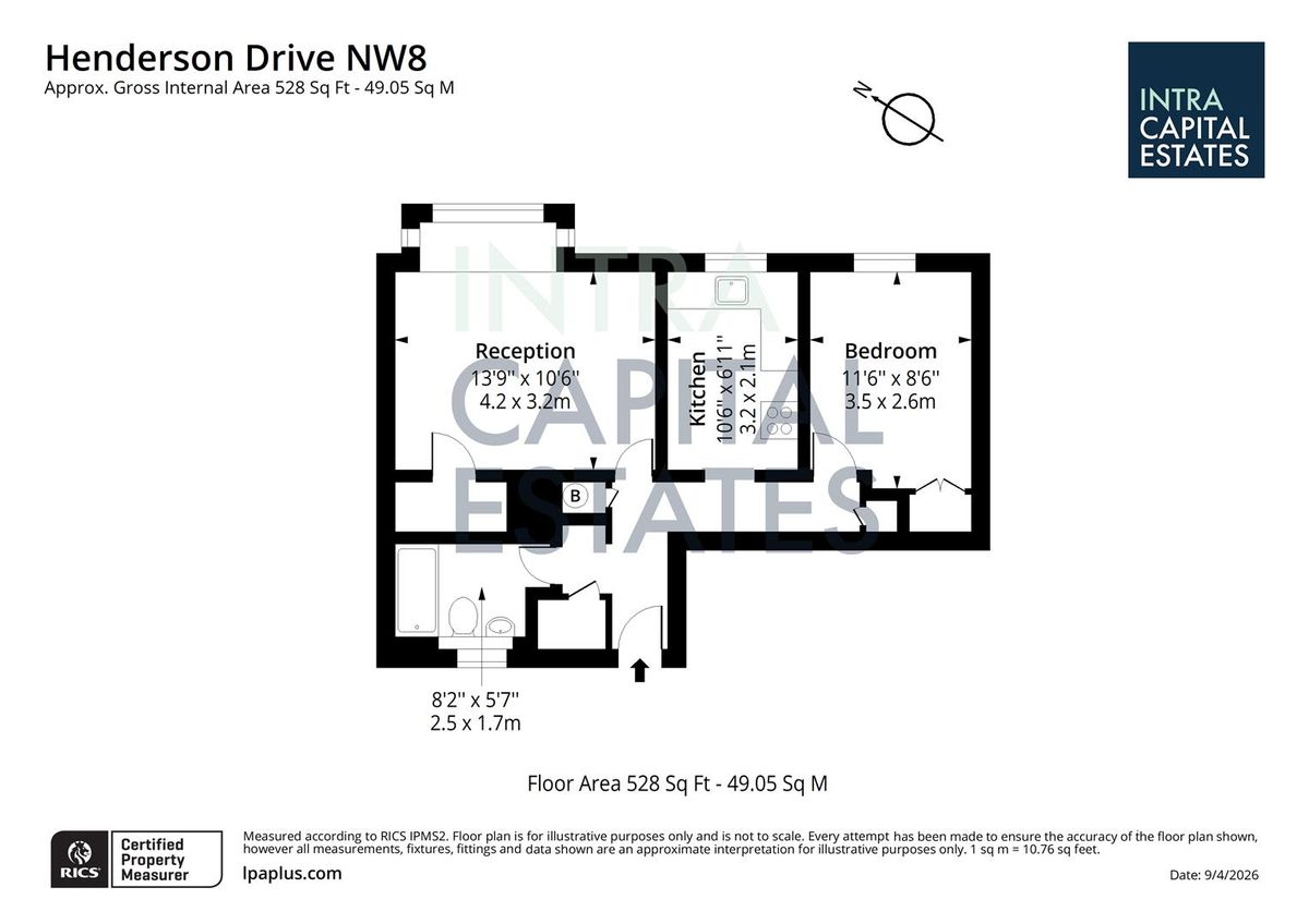 Квартира в Лондоне, Великобритания, 49 м² - фото 10