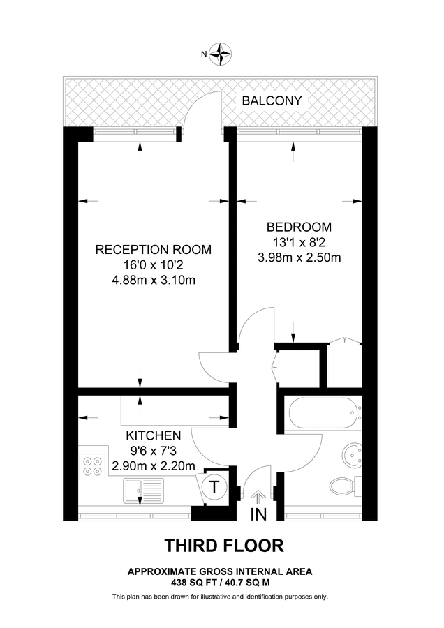 Квартира в Лондоне, Великобритания, 41 м² - фото 12