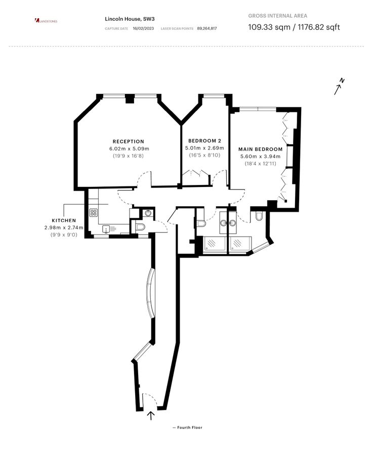 Квартира в Лондоне, Великобритания, 109 м² - фото 13