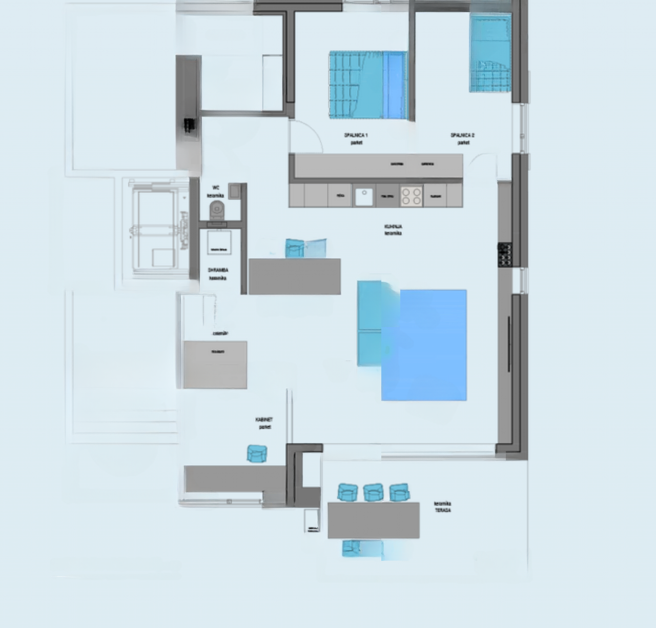 Квартира в Изоле, Словения, 90 м² - фото 15