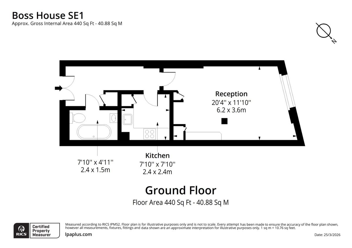 Квартира в Лондоне, Великобритания, 41 м² - фото 15