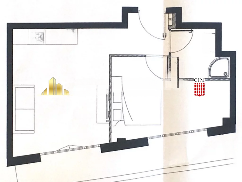 Квартира в Монте Карло, Монако, 54 м² - фото 9
