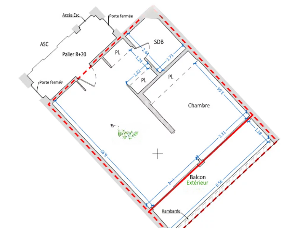 Квартира в Сен-Романе, Монако, 61 м² - фото 11