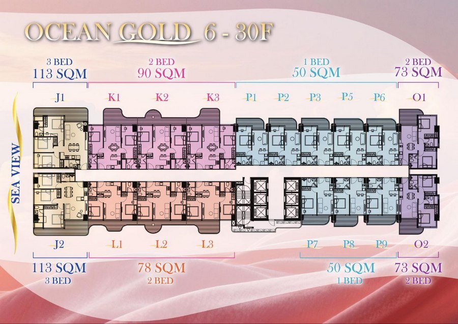 Апартаменты в Сиануквиле, Камбоджа, 78 м² - фото 3