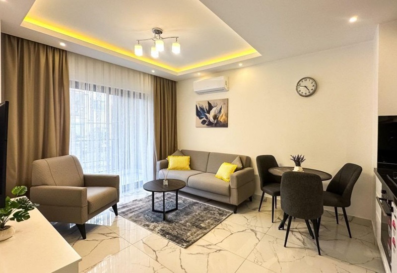 Апартаменты в Алании, Турция, 55 м² - фото 2