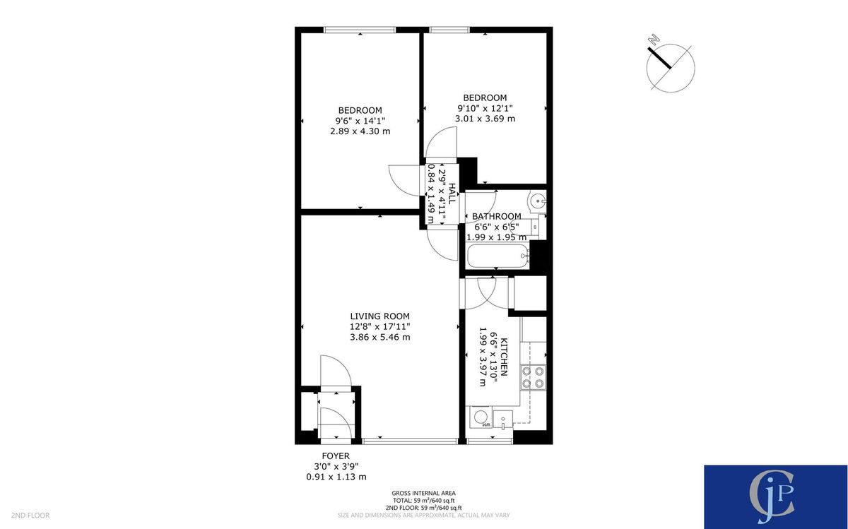 Квартира в Лондоне, Великобритания, 60 м² - фото 9