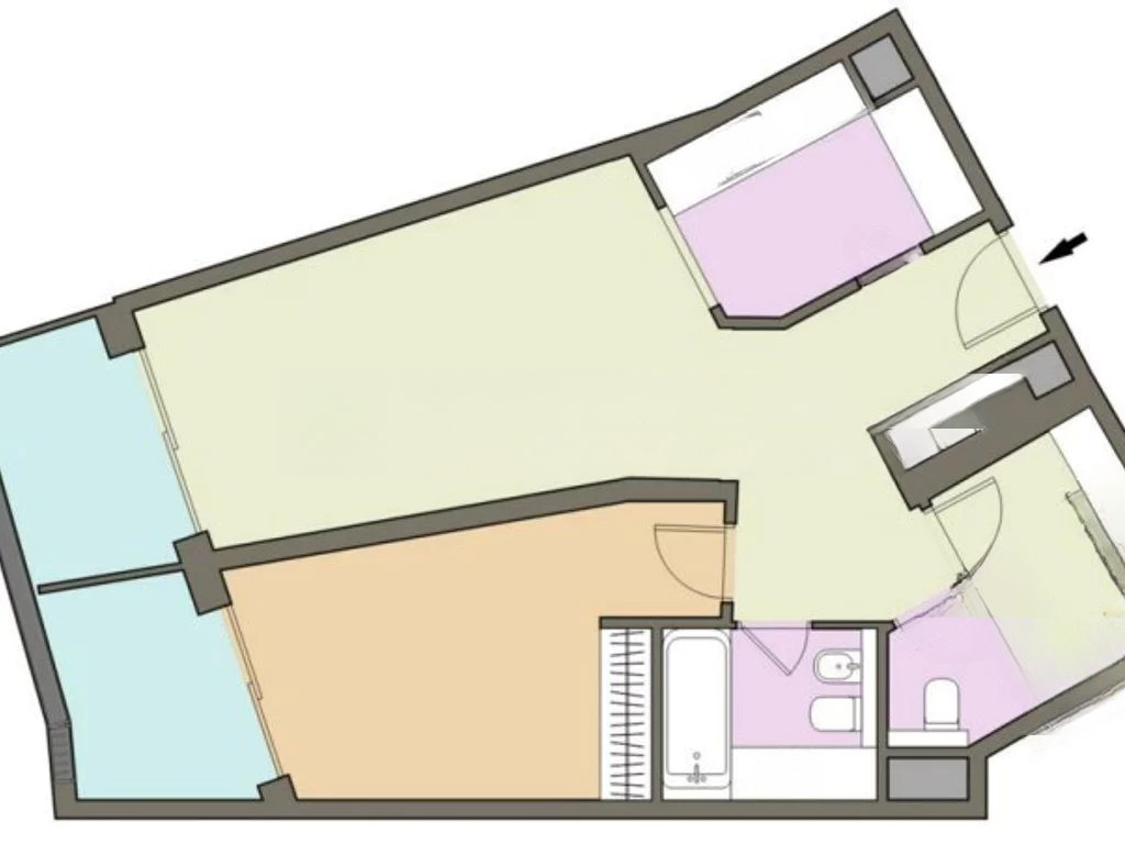 Квартира в Сен-Романе, Монако, 81 м² - фото 9