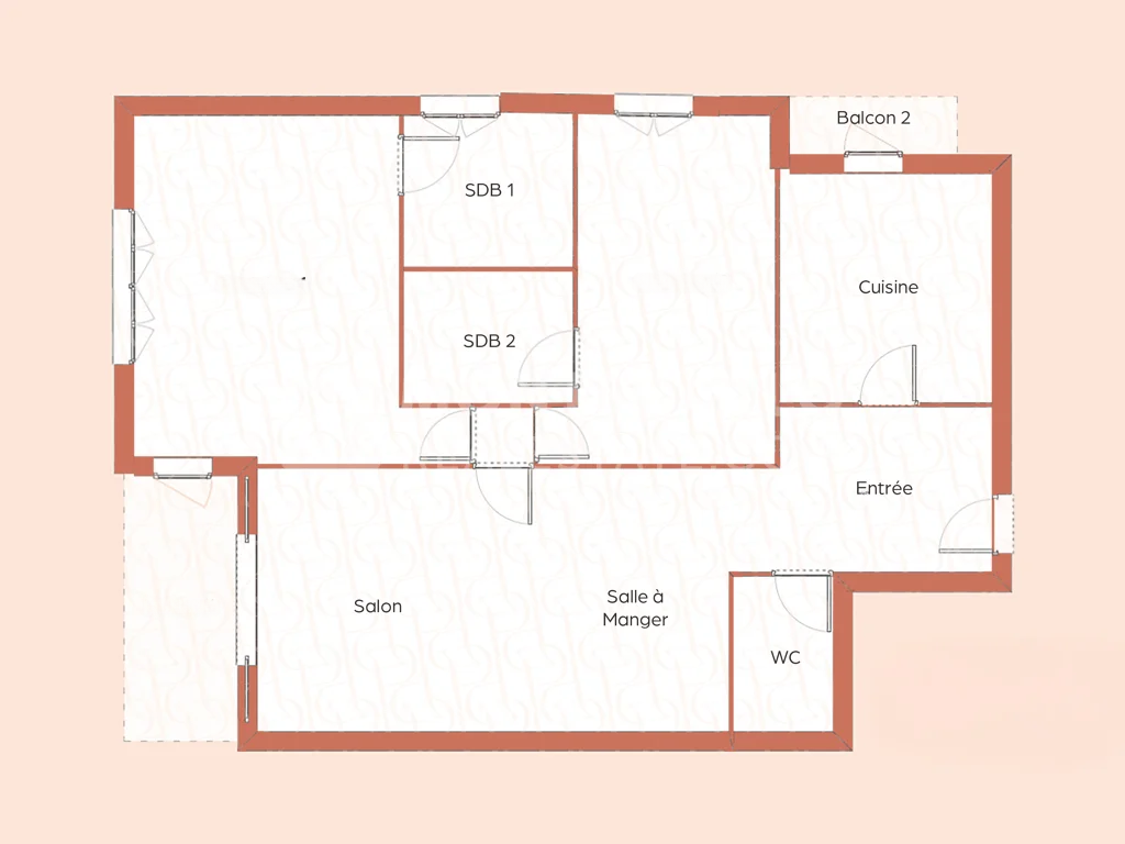 Квартира в Монте Карло, Монако, 126 м² - фото 11