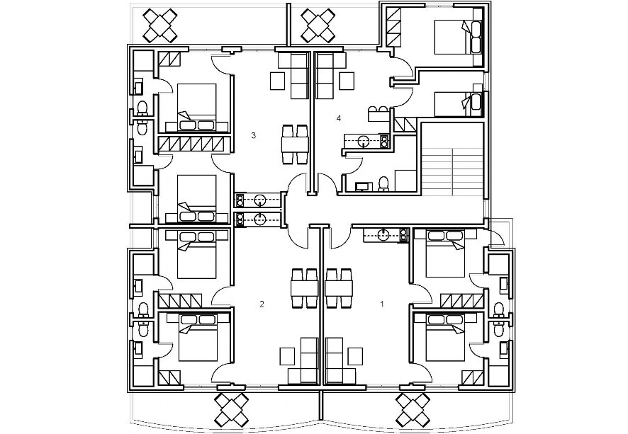 Квартира в Олимпиаки-Акти, Греция, 45 м² - фото 7