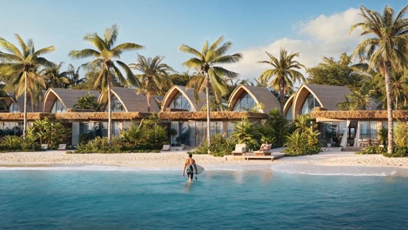 Вилла Мале, Мальдивы, 81 м² - фото 6