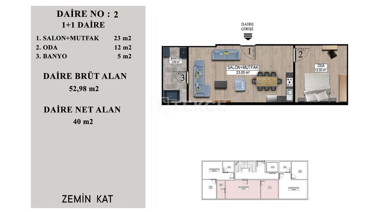 Апартаменты в Ялове, Турция, 40 м² - фото 19