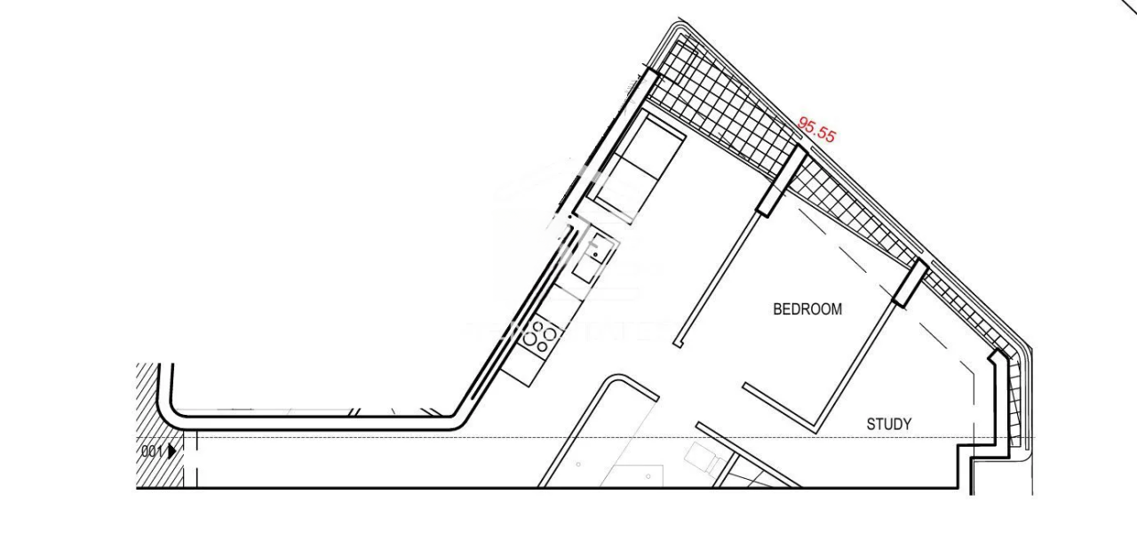Квартира в Мсиде, Мальта, 57 м² - фото 1