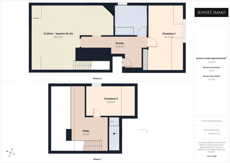 Квартира в Люксембурге, Люксембург, 100 м² - фото 2