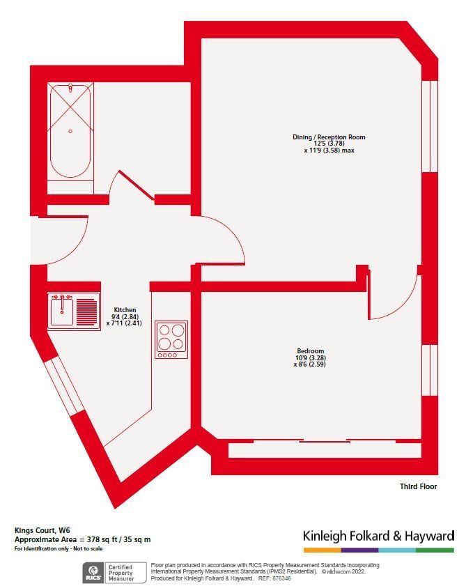 Квартира в Лондоне, Великобритания, 35 м² - фото 7