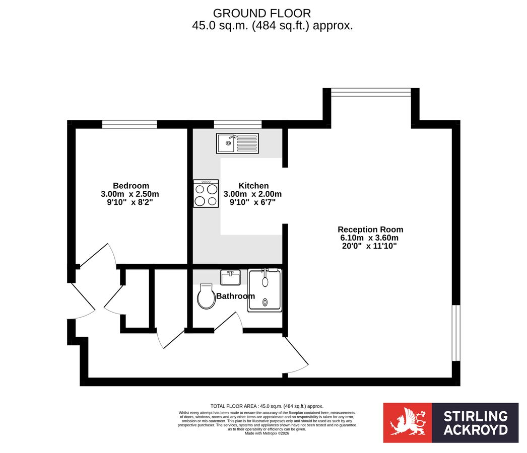 Квартира в Лондоне, Великобритания, 45 м² - фото 11