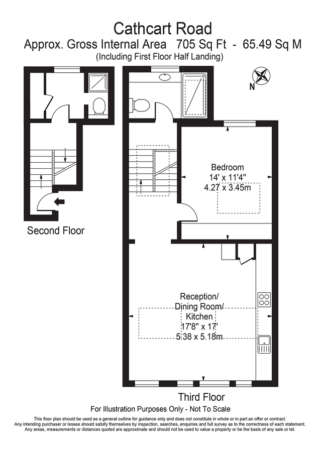 Квартира в Лондоне, Великобритания, 66 м² - фото 14