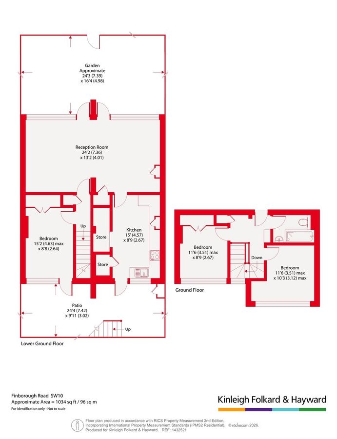 Квартира в Лондоне, Великобритания, 96 м² - фото 16