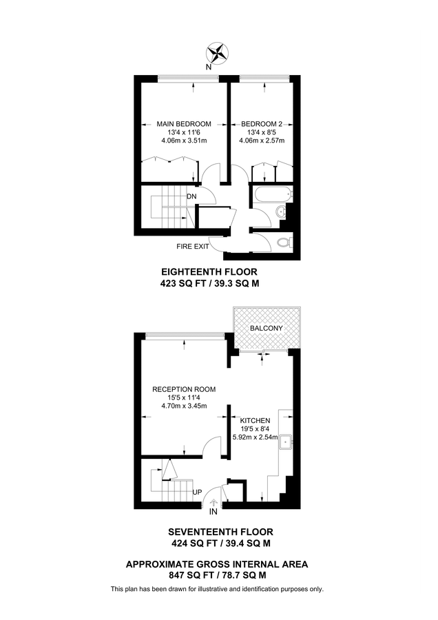 Квартира в Лондоне, Великобритания, 79 м² - фото 16