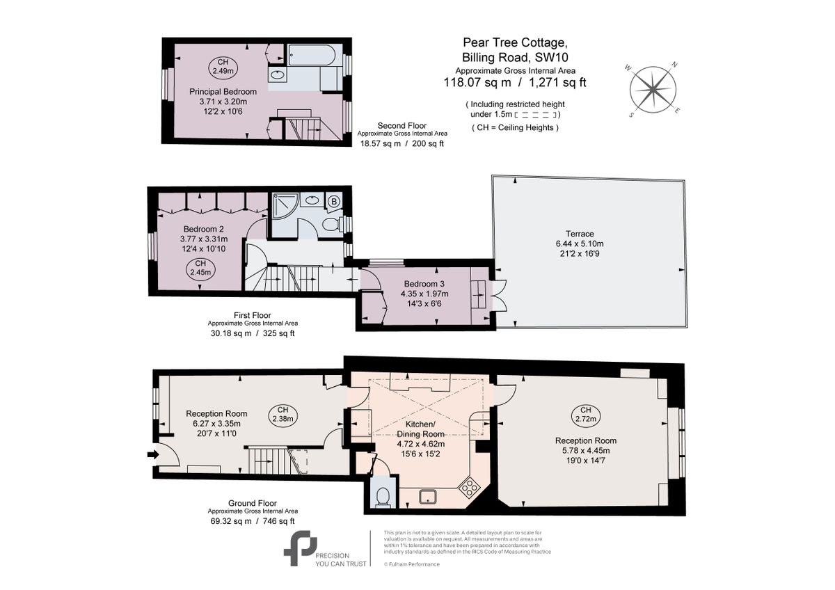 Квартира в Лондоне, Великобритания, 69 м² - фото 17