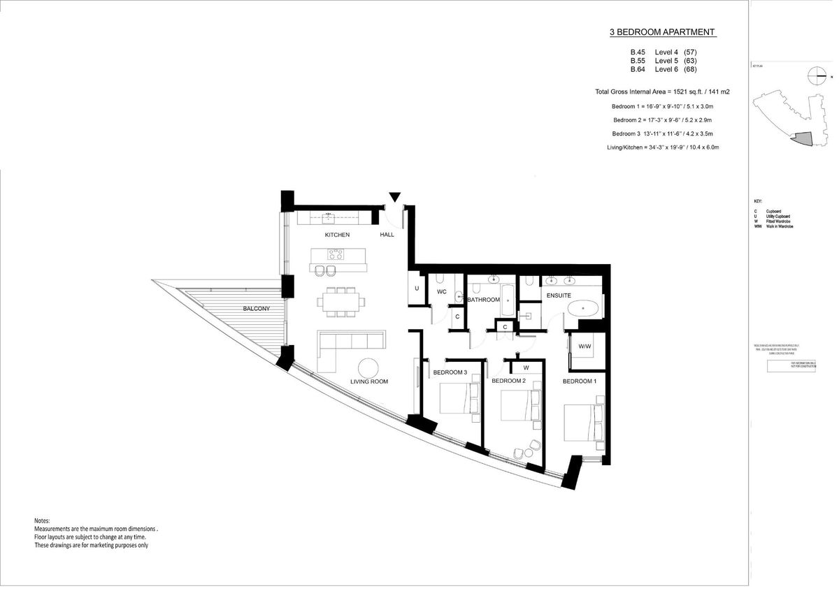 Квартира в Лондоне, Великобритания, 141 м² - фото 18