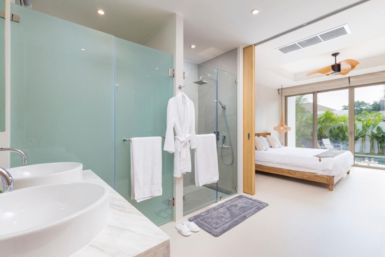 Вилла на пляже Банг Тао, Таиланд, 202 м² - фото 18