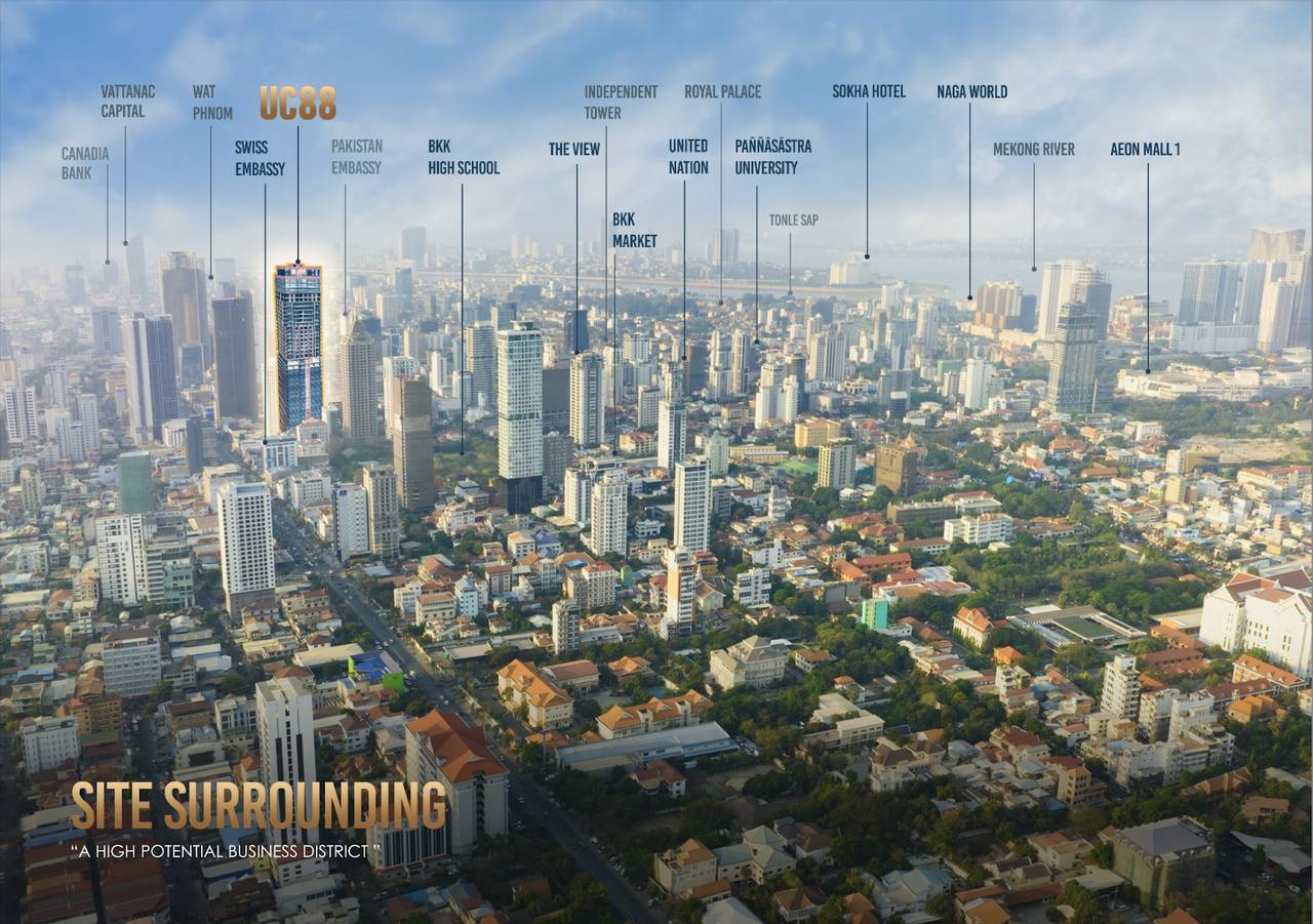 Апартаменты в Пномпене, Камбоджа, 59.46 м² - фото 4