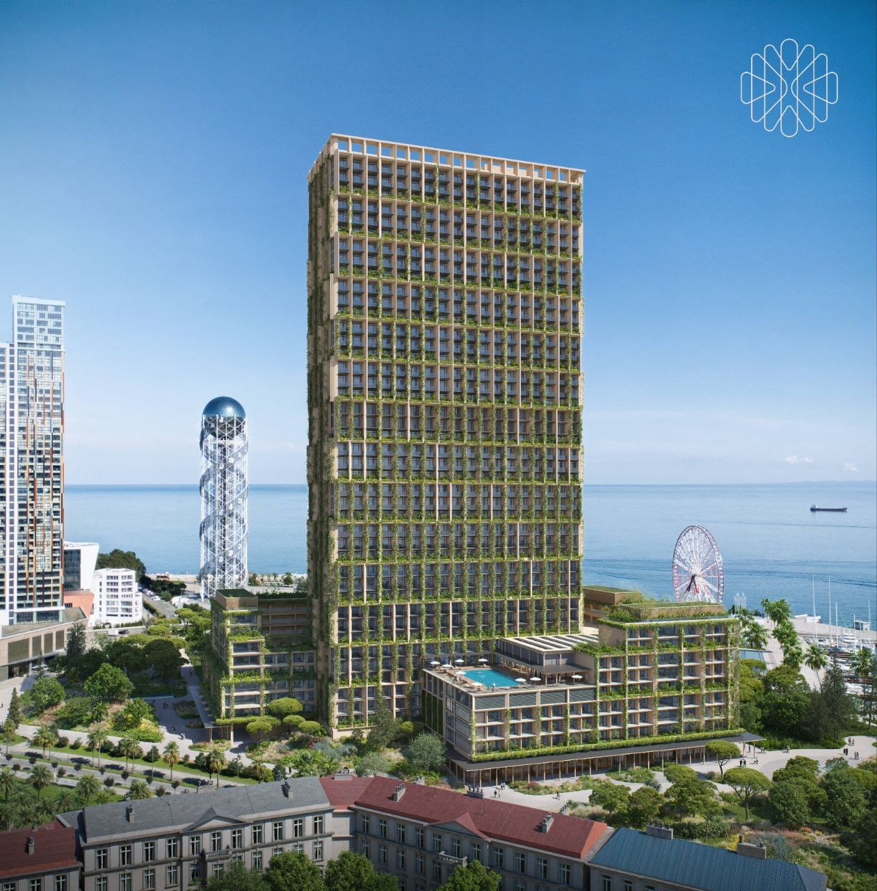 Квартира в Батуми, Грузия, 28.5 м² - фото 1