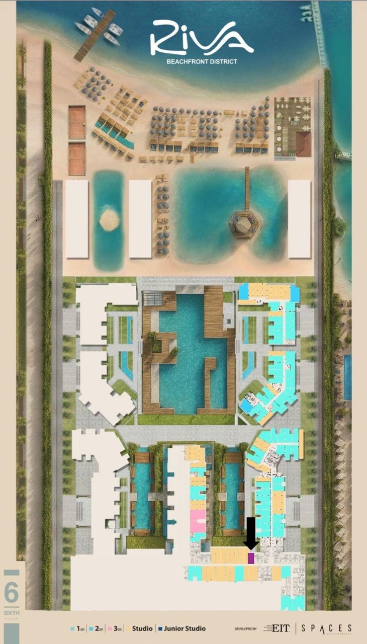 Квартира в Хургаде, Египет, 40 м² - фото 18