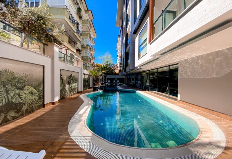 Апартаменты в Алании, Турция, 55 м² - фото 10