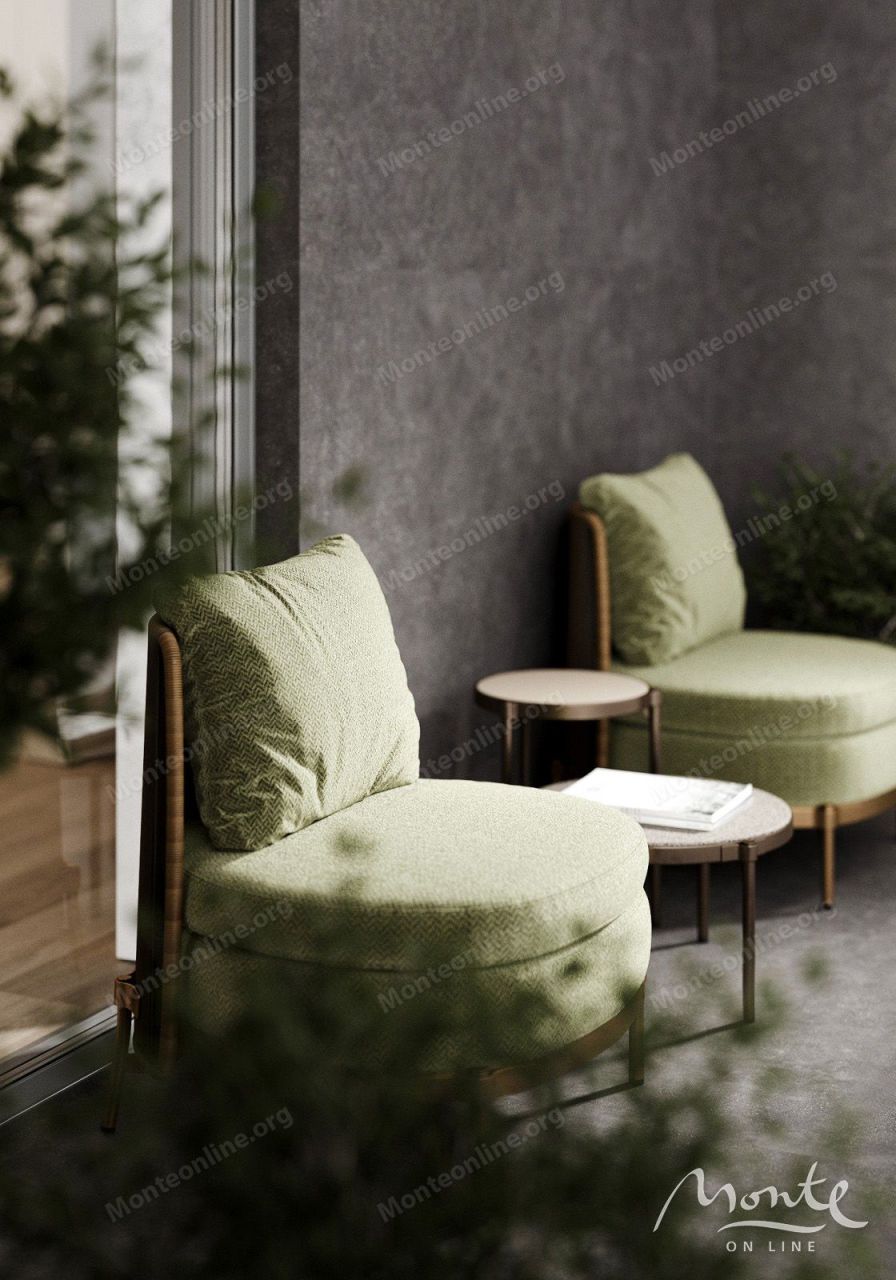 Апартаменты в Святом Стефане, Черногория, 46.4 м² - фото 9