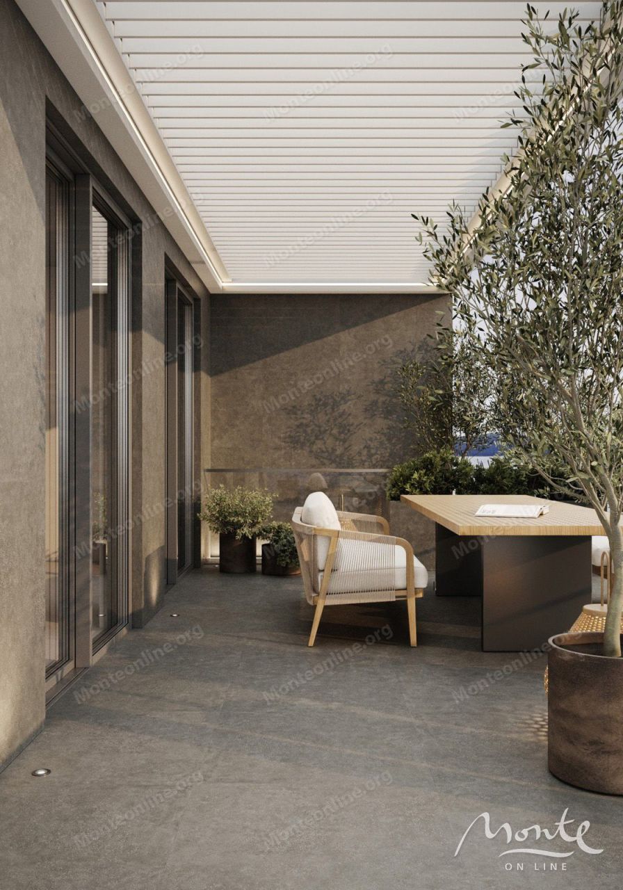 Апартаменты в Святом Стефане, Черногория, 46.4 м² - фото 14