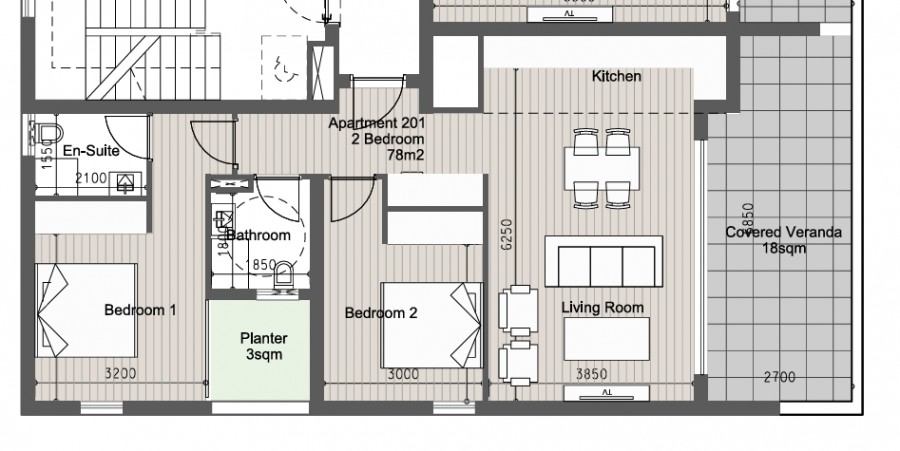 Апартаменты в Лимасоле, Кипр, 96 м² - фото 14