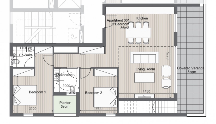 Пентхаус в Лимасоле, Кипр, 135 м² - фото 14