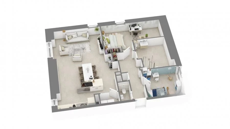 Квартира в Люксембурге, Люксембург, 96 м² - фото 3