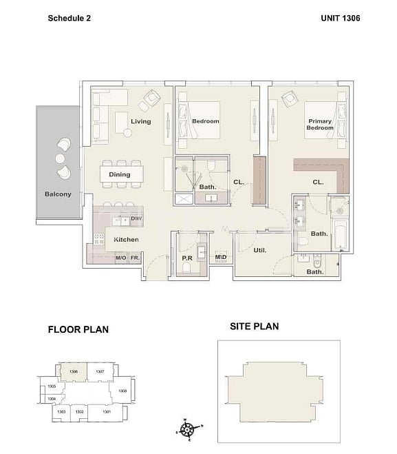 Апартаменты Бизнес-Бэй, ОАЭ, 132 м² - фото 13