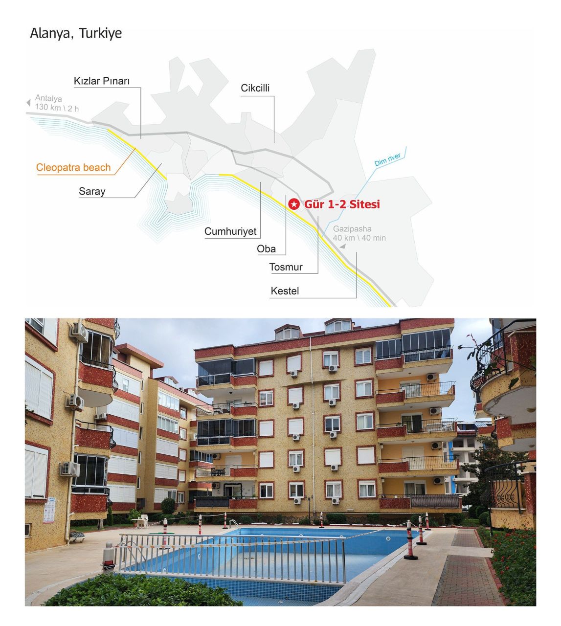 Апартаменты в Алании, Турция, 82 м² - фото 5