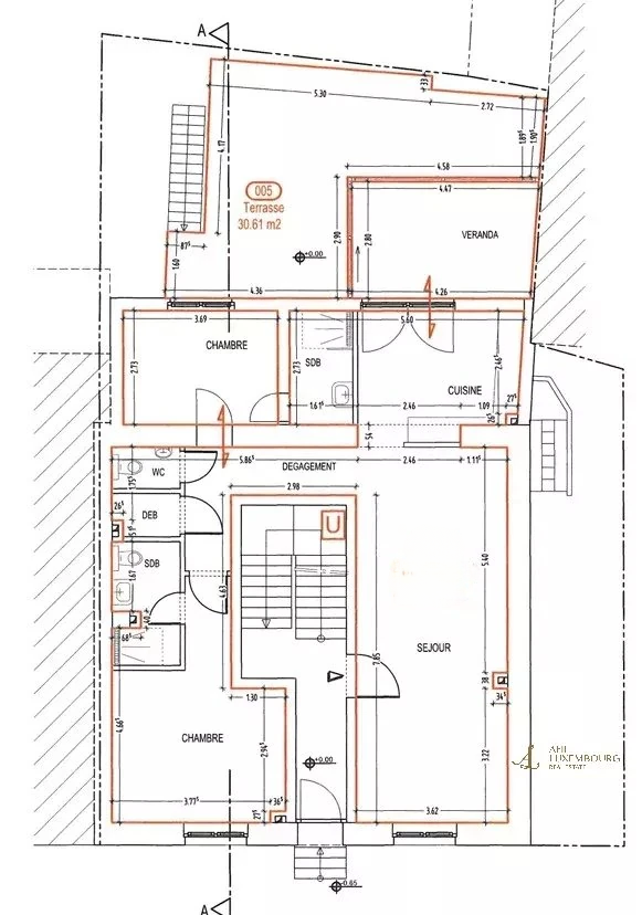 Квартира в Люксембурге, Люксембург, 250 м² - фото 2