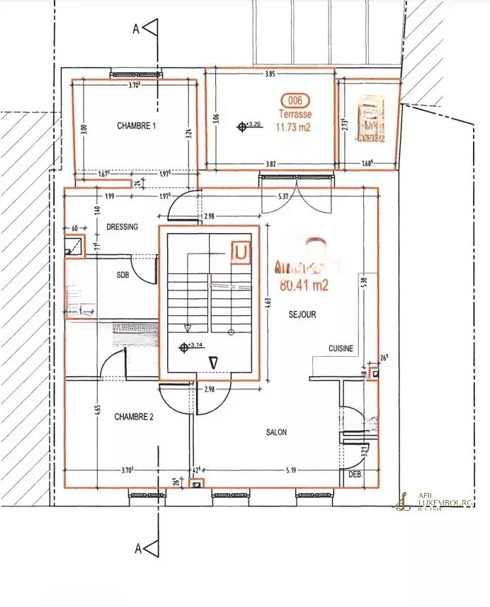 Квартира в Люксембурге, Люксембург, 250 м² - фото 3